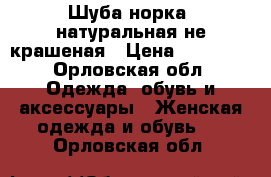 Шуба норка, натуральная не крашеная › Цена ­ 60 000 - Орловская обл. Одежда, обувь и аксессуары » Женская одежда и обувь   . Орловская обл.